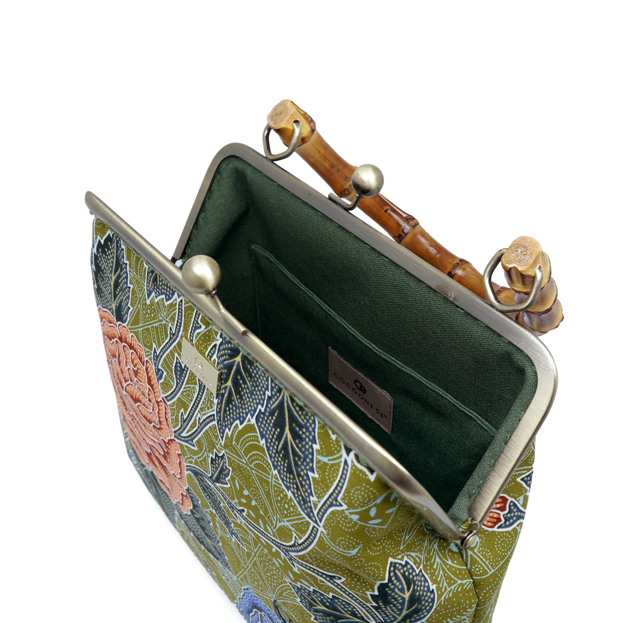 Bamboo Top Handle Bag - Casanova