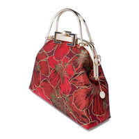 Clasp Crossbody Bag - Gold Lily