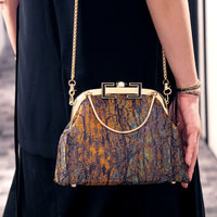 Clasp Crossbody Bag - Maple