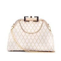 Clasp Crossbody Bag - Royal Crest