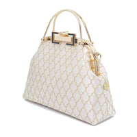 Clasp Crossbody Bag - Royal Crest