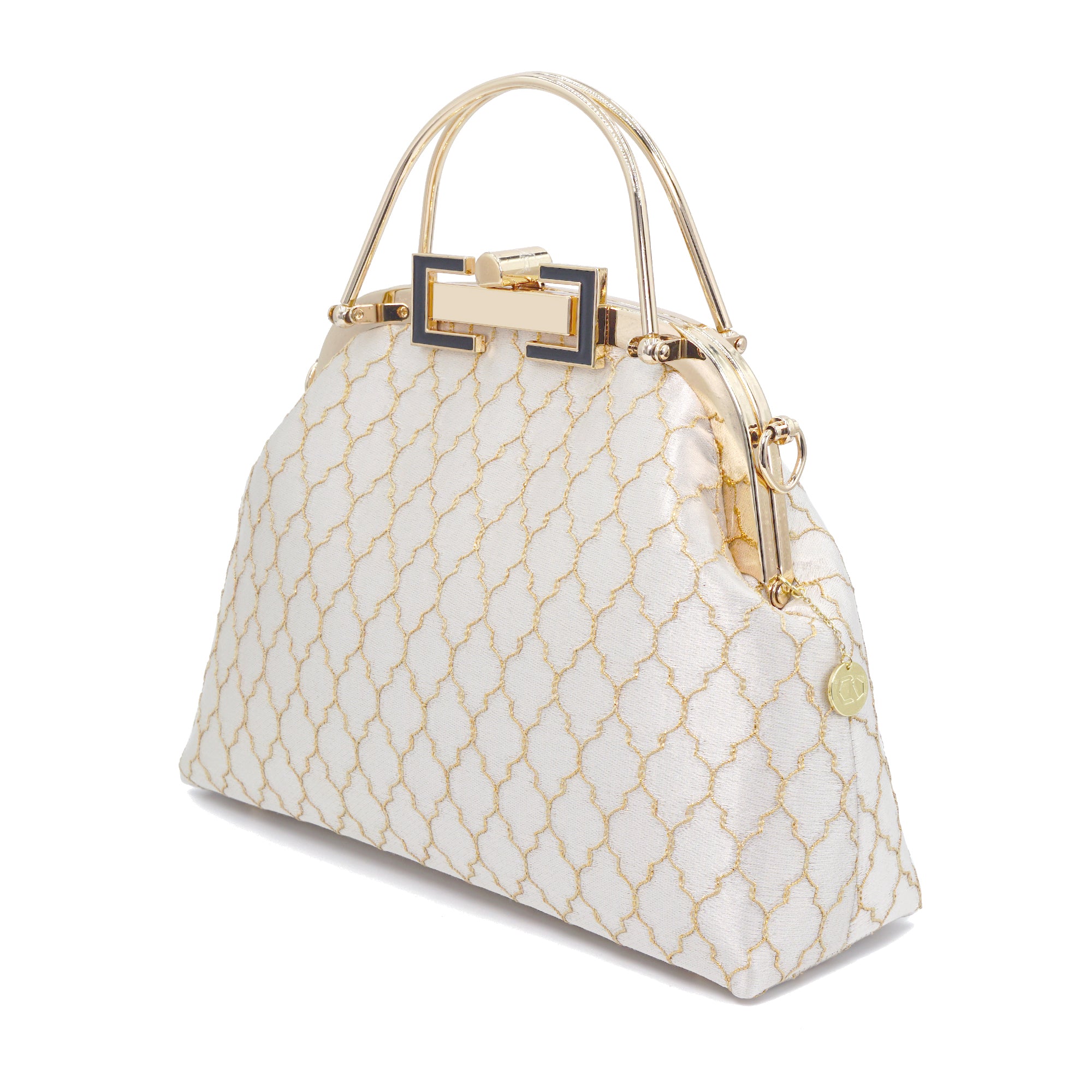 Clasp Crossbody Bag - Royal Crest