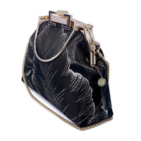 Clasp Crossbody Bag - Lotus Leaf
