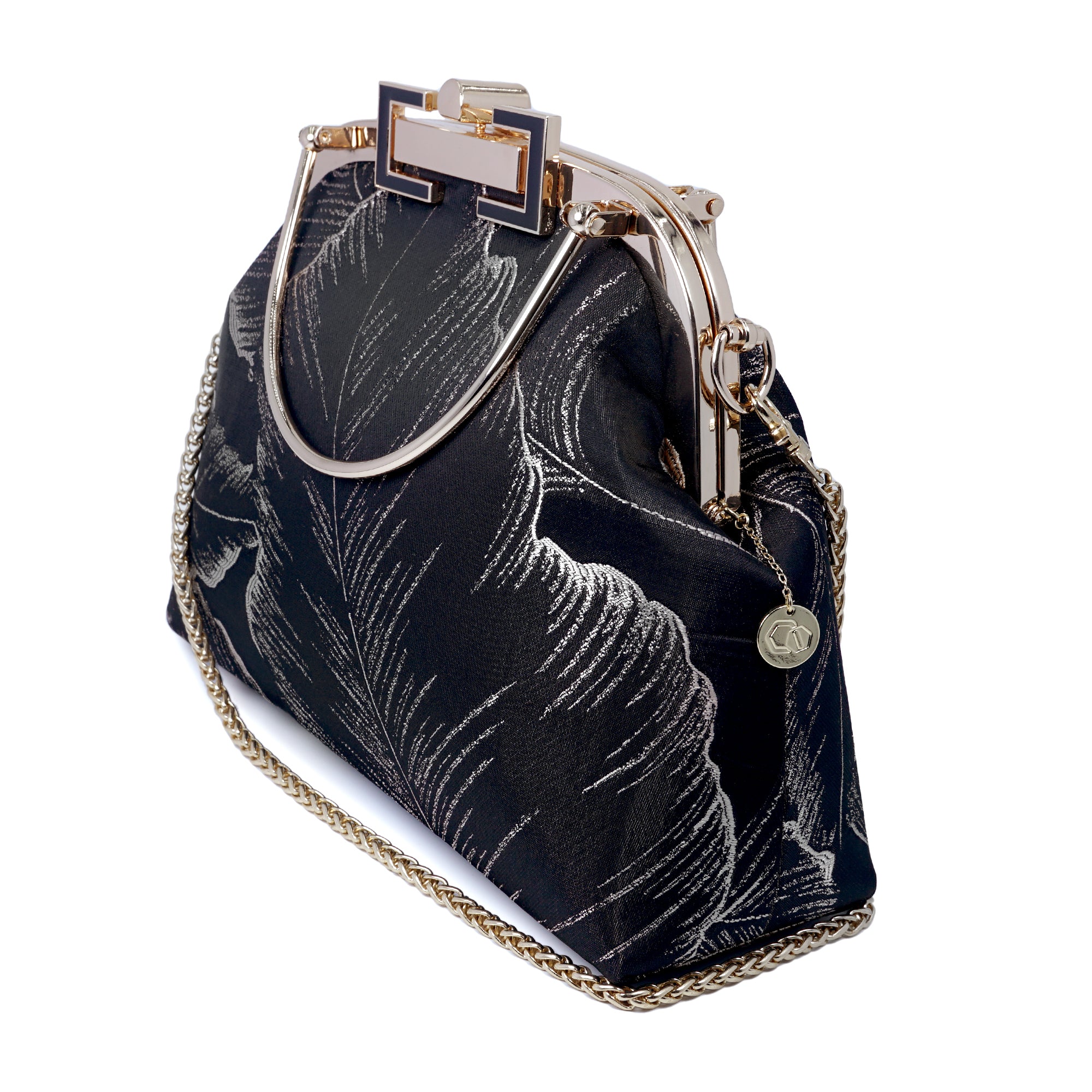 Clasp Crossbody Bag - Lotus Leaf
