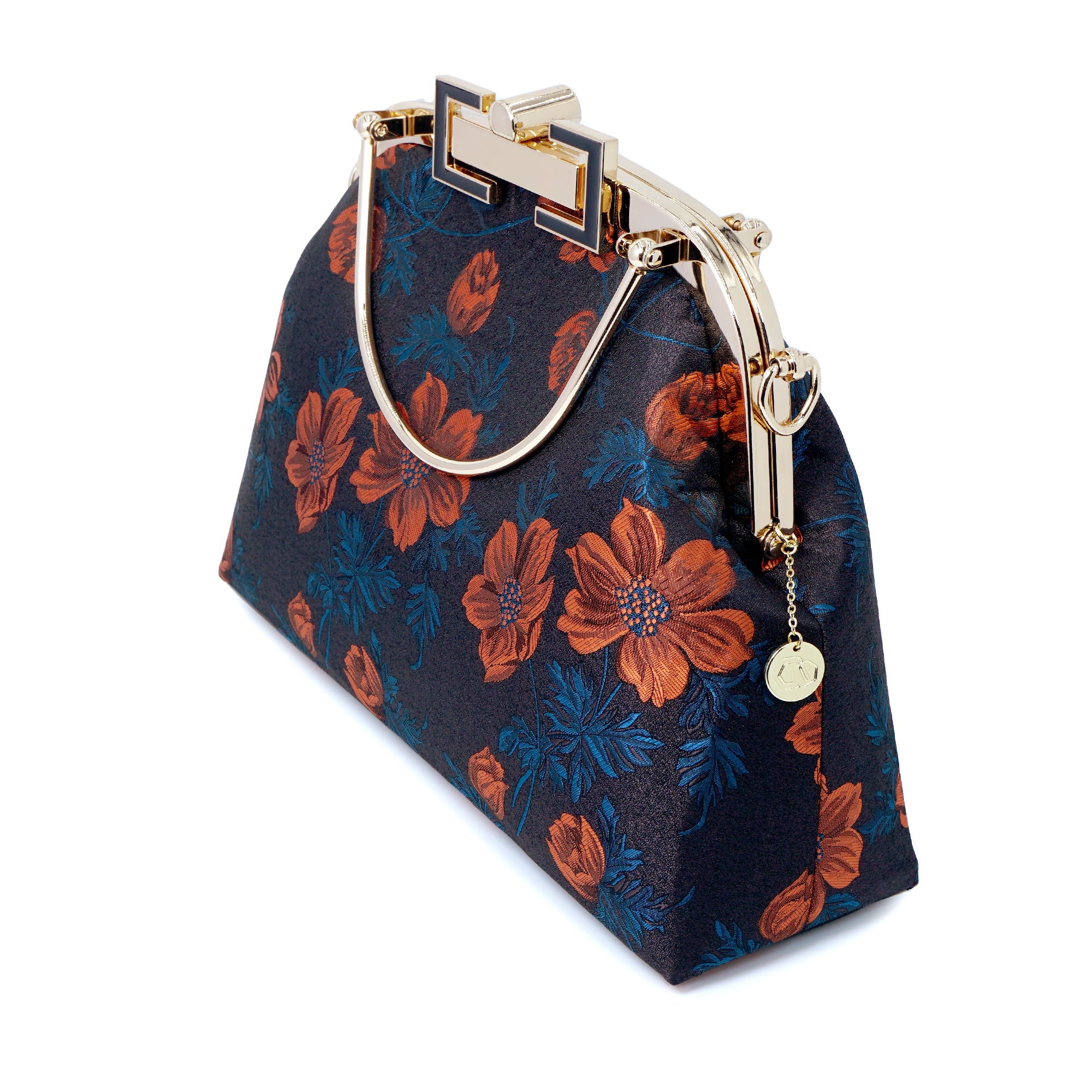 Clasp Crossbody Bag - Azalea