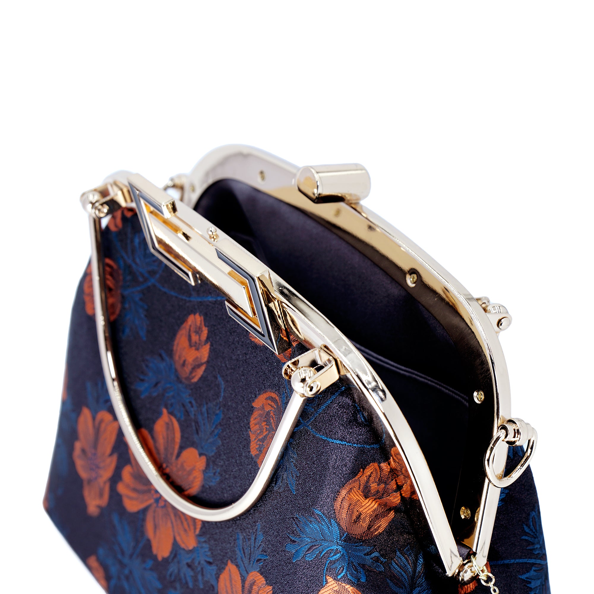 Clasp Crossbody Bag - Azalea