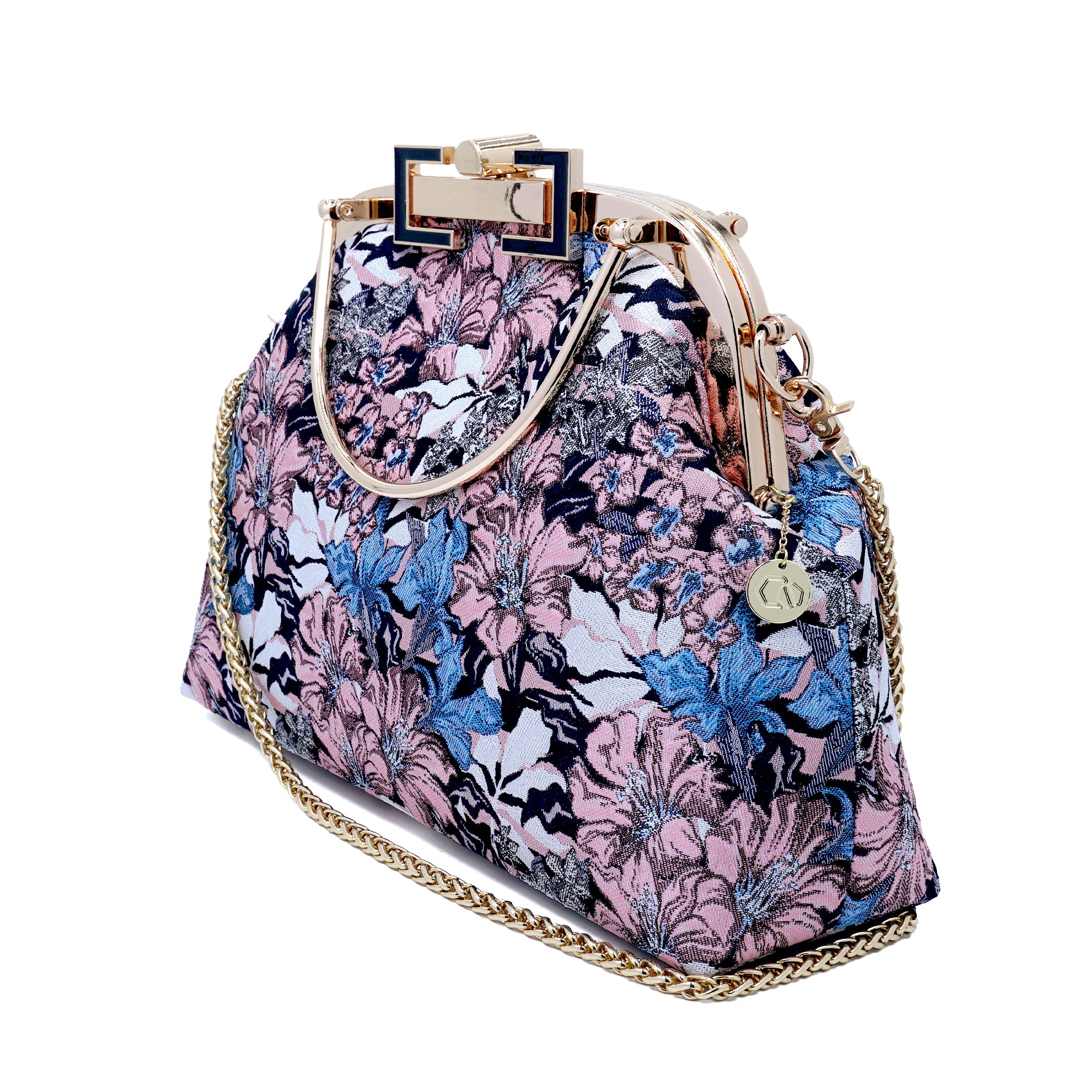 Clasp Crossbody Bag - Rika(PK)