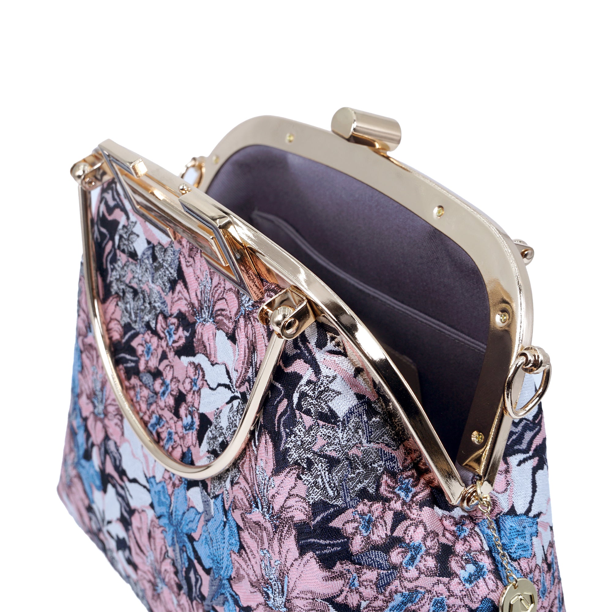 Clasp Crossbody Bag - Rika(PK)