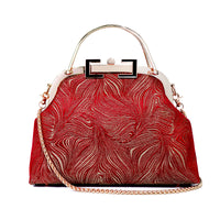 Clasp Crossbody Bag - Goldfish Tail