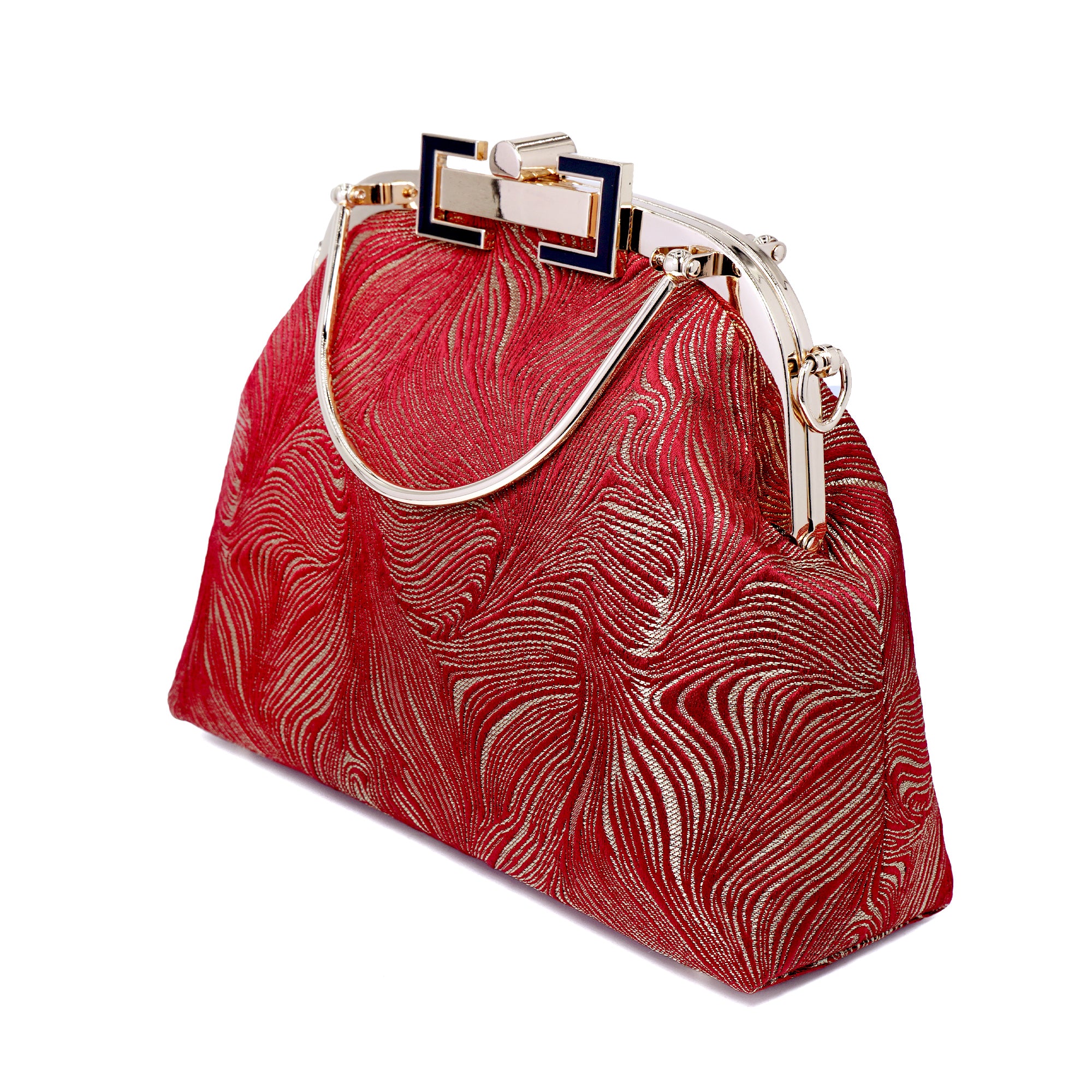 Clasp Crossbody Bag - Goldfish Tail