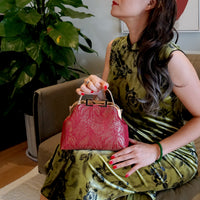 Clasp Crossbody Bag - Goldfish Tail