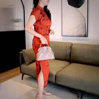 Clasp Crossbody Bag - Granata