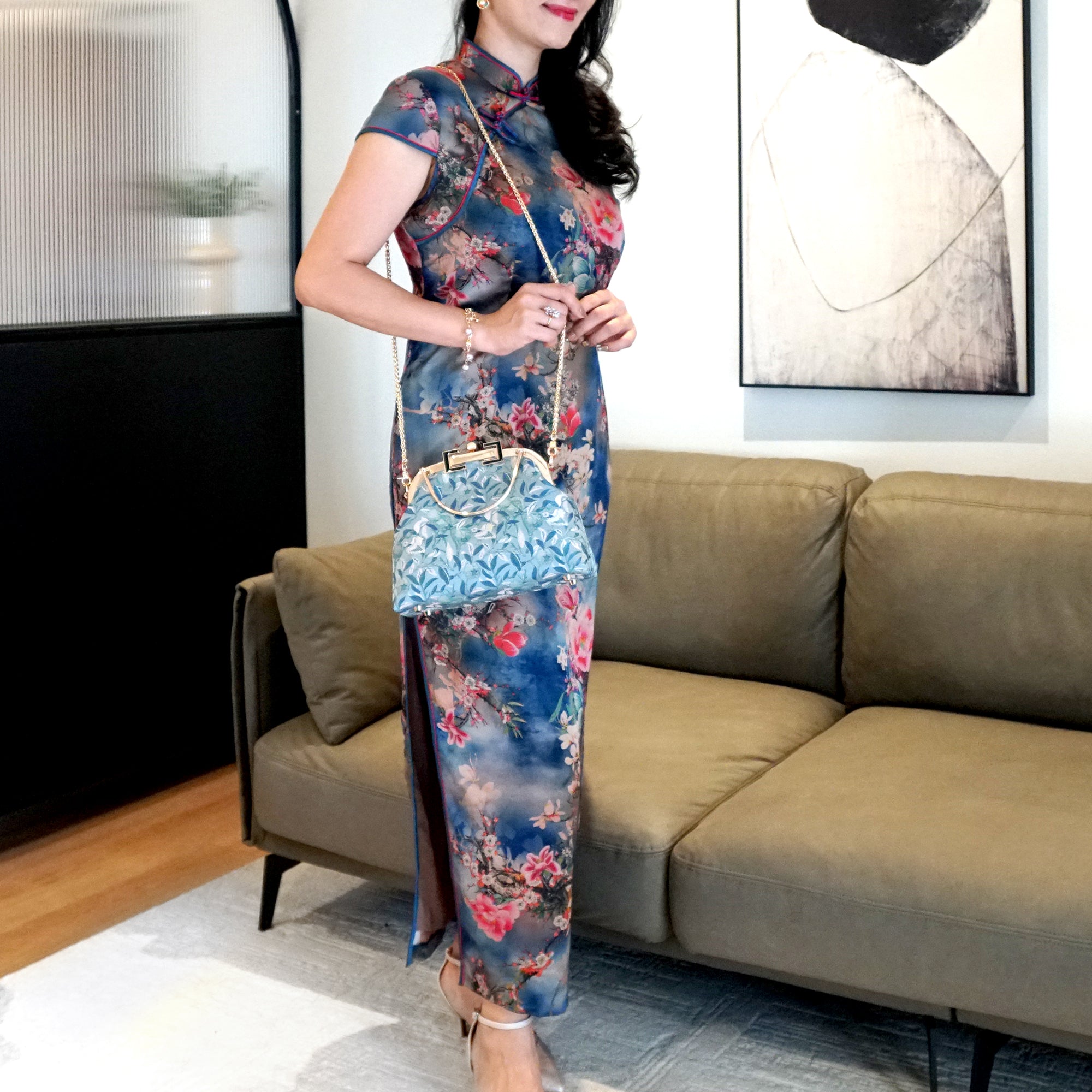 Clasp Crossbody Bag - Granata