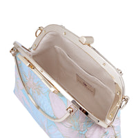 Clasp Crossbody Bag - Gold Lily
