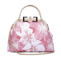 Clasp Crossbody Bag - Gold Lily