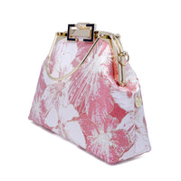 Clasp Crossbody Bag - Gold Lily