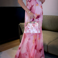 Clasp Crossbody Bag - Gold Lily