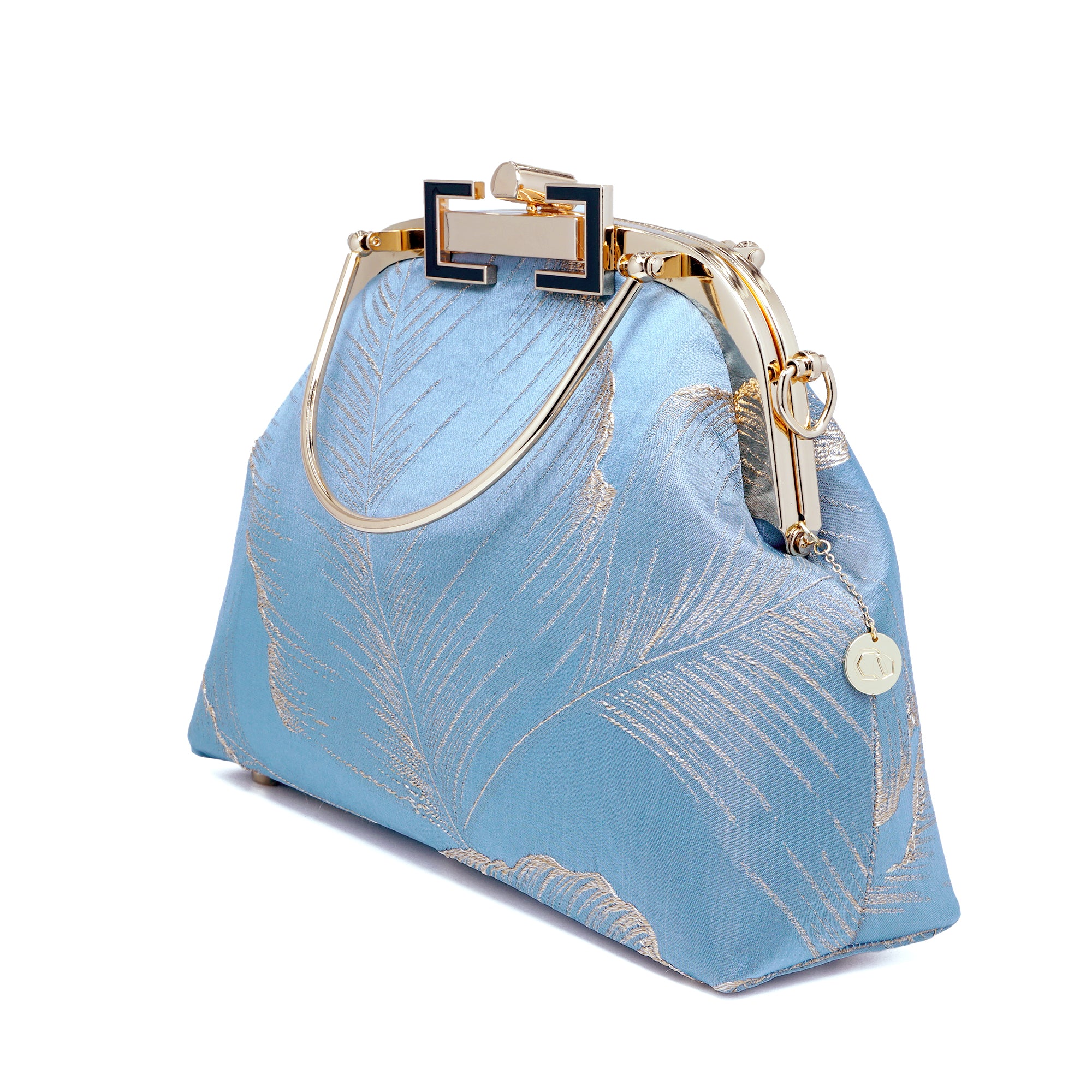 Clasp Crossbody Bag - Lotus Leaf