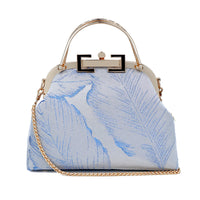 Clasp Crossbody Bag - Lotus Leaf(GY)
