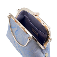 Clasp Crossbody Bag - Lotus Leaf(GY)