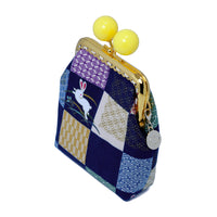 Clutch Purse - Bunny with  Checkered