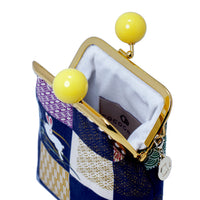 Clutch Purse - Bunny with  Checkered