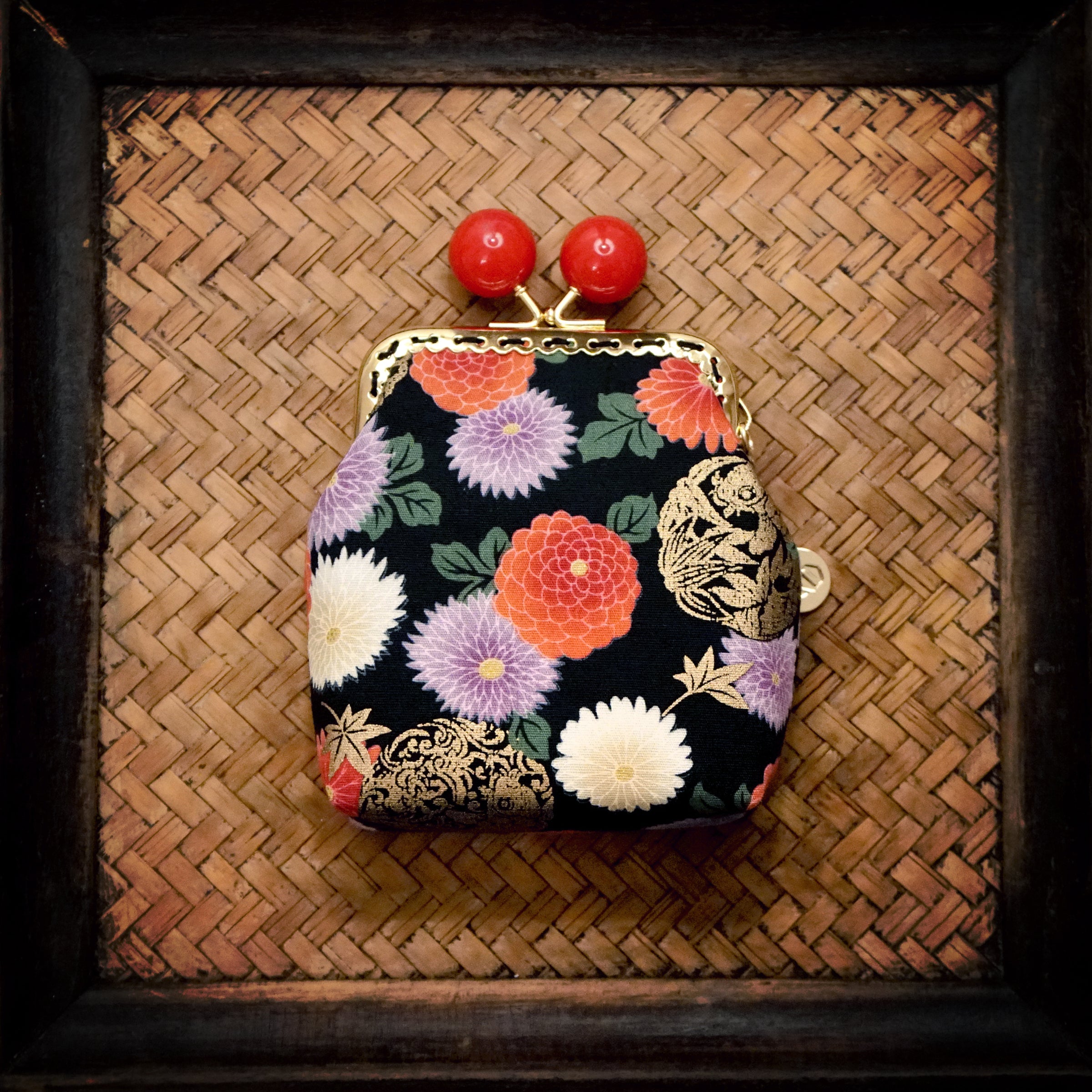 Clutch Purse - Goldfish & Flowers