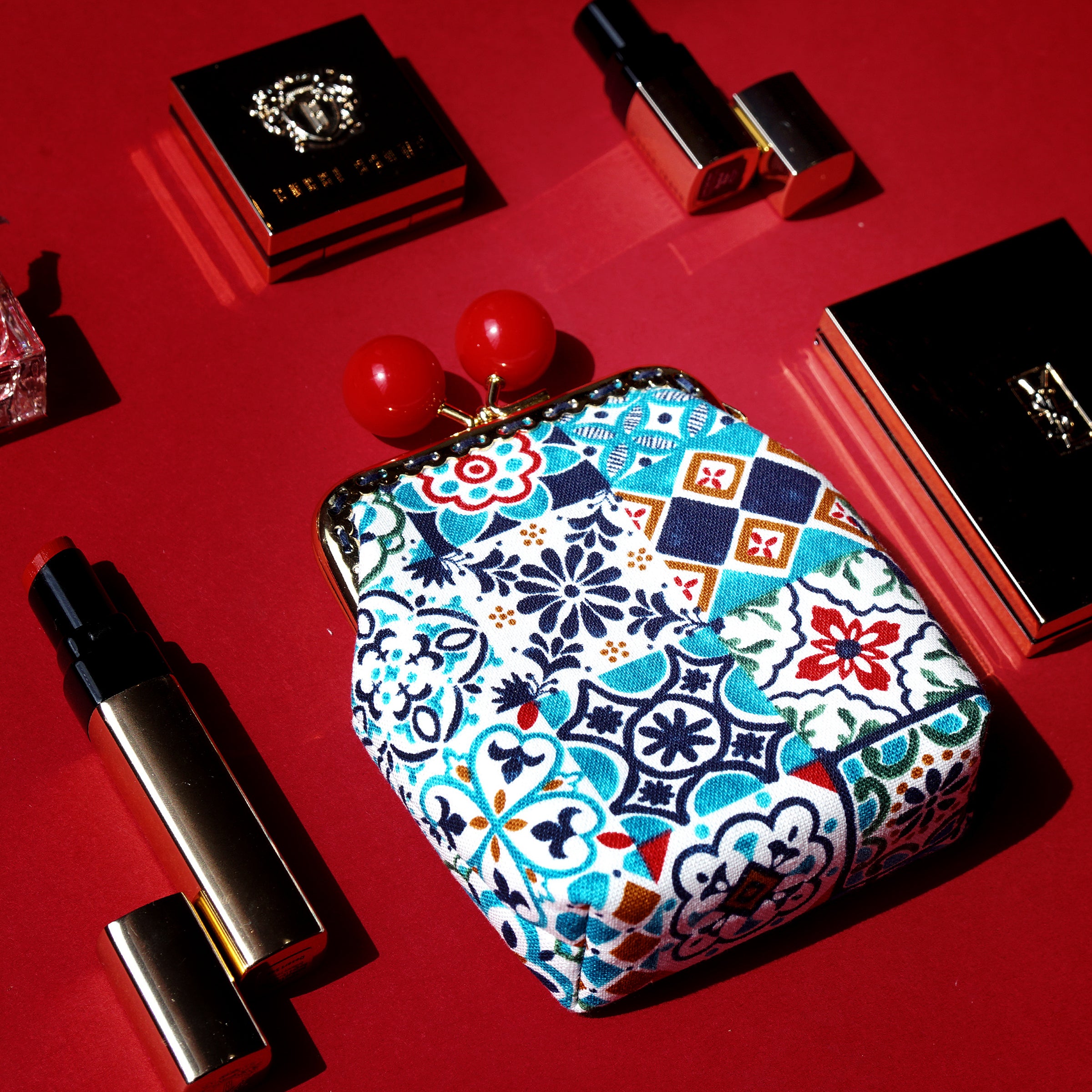 Clutch Purse - Peranakan Tiles