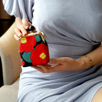 30% OFF - Clutch Purse - Camellia Japonica