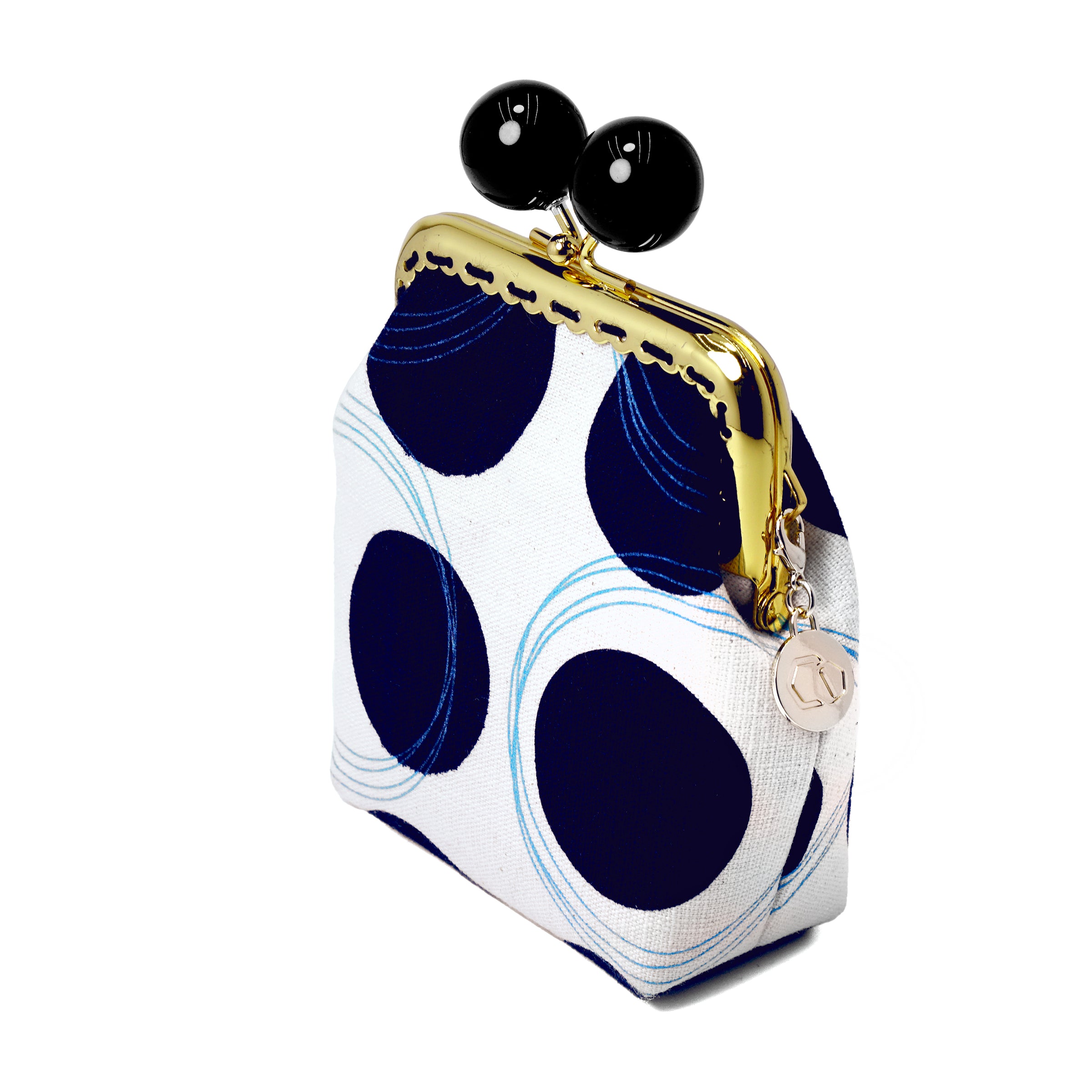 40% OFF - Clutch Purse - Dotted B&W