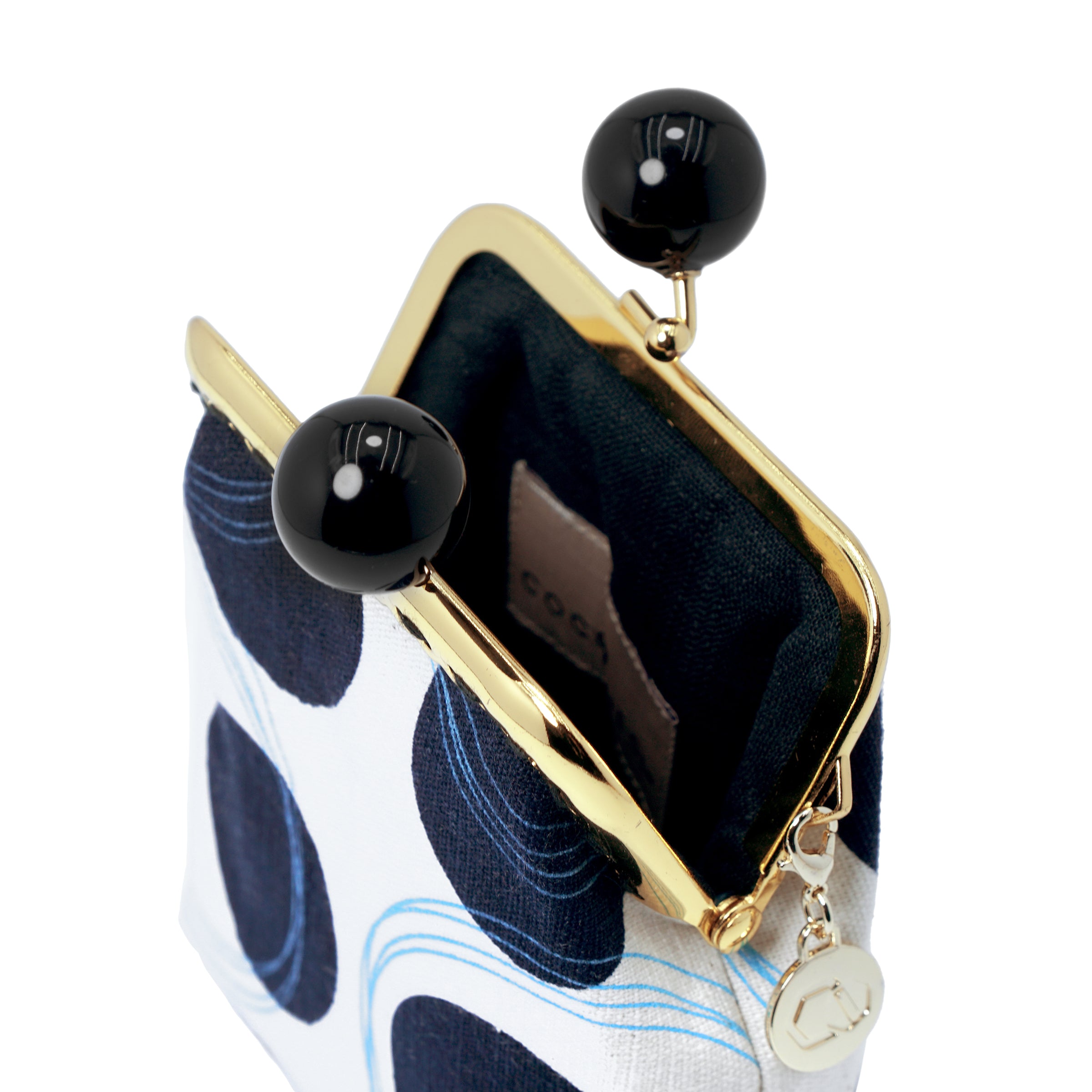 40% OFF - Clutch Purse - Dotted B&W