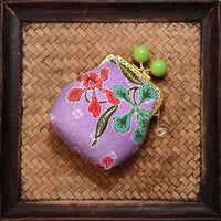 Clutch Purse - Orchid Garden