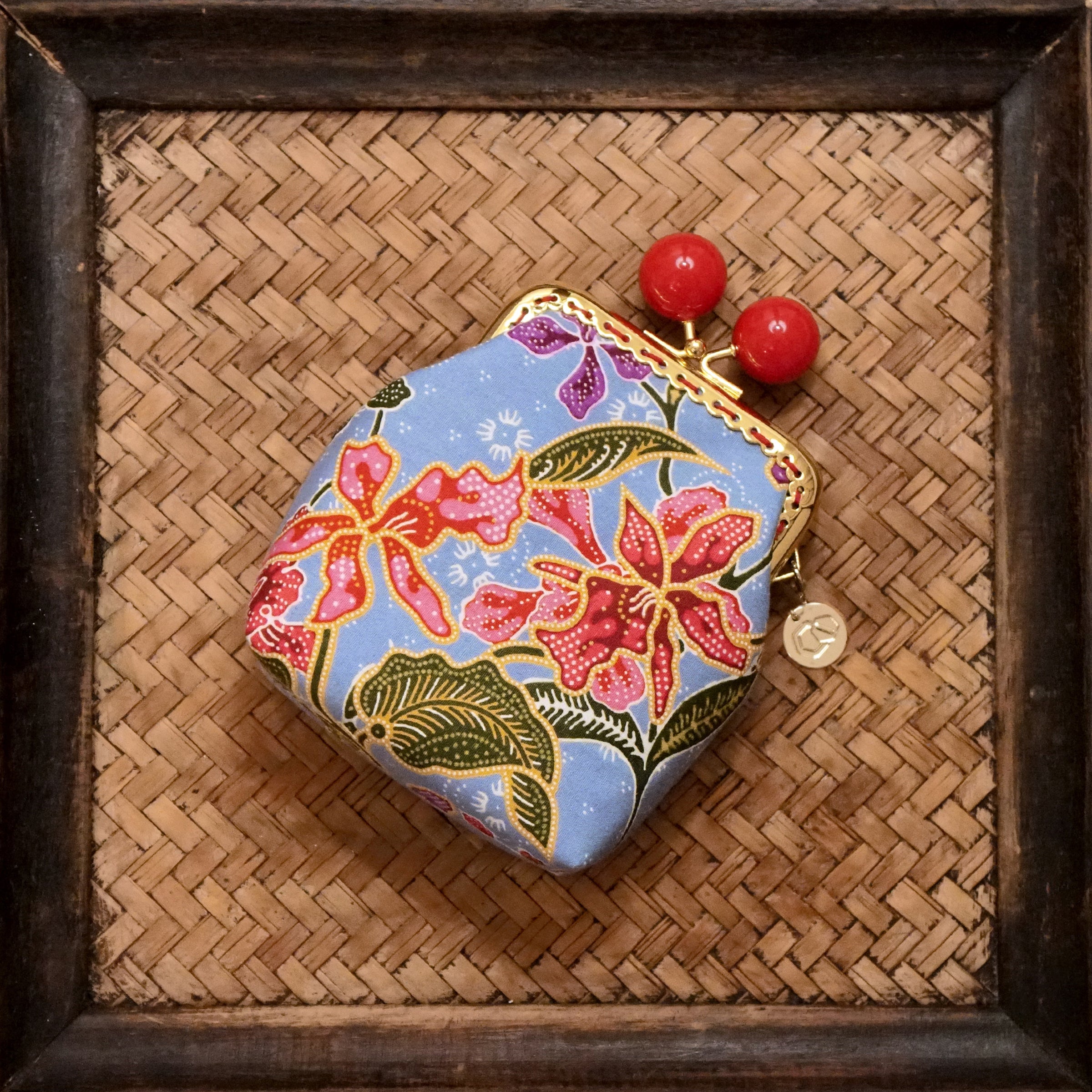 Clutch Purse - Orchid Garden