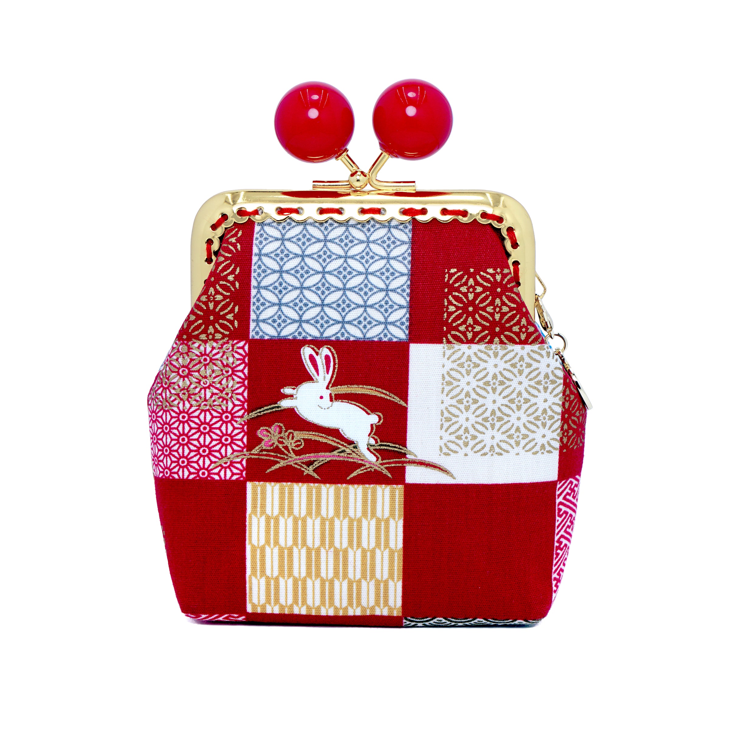 Clutch Purse - Bunny with  Checkered