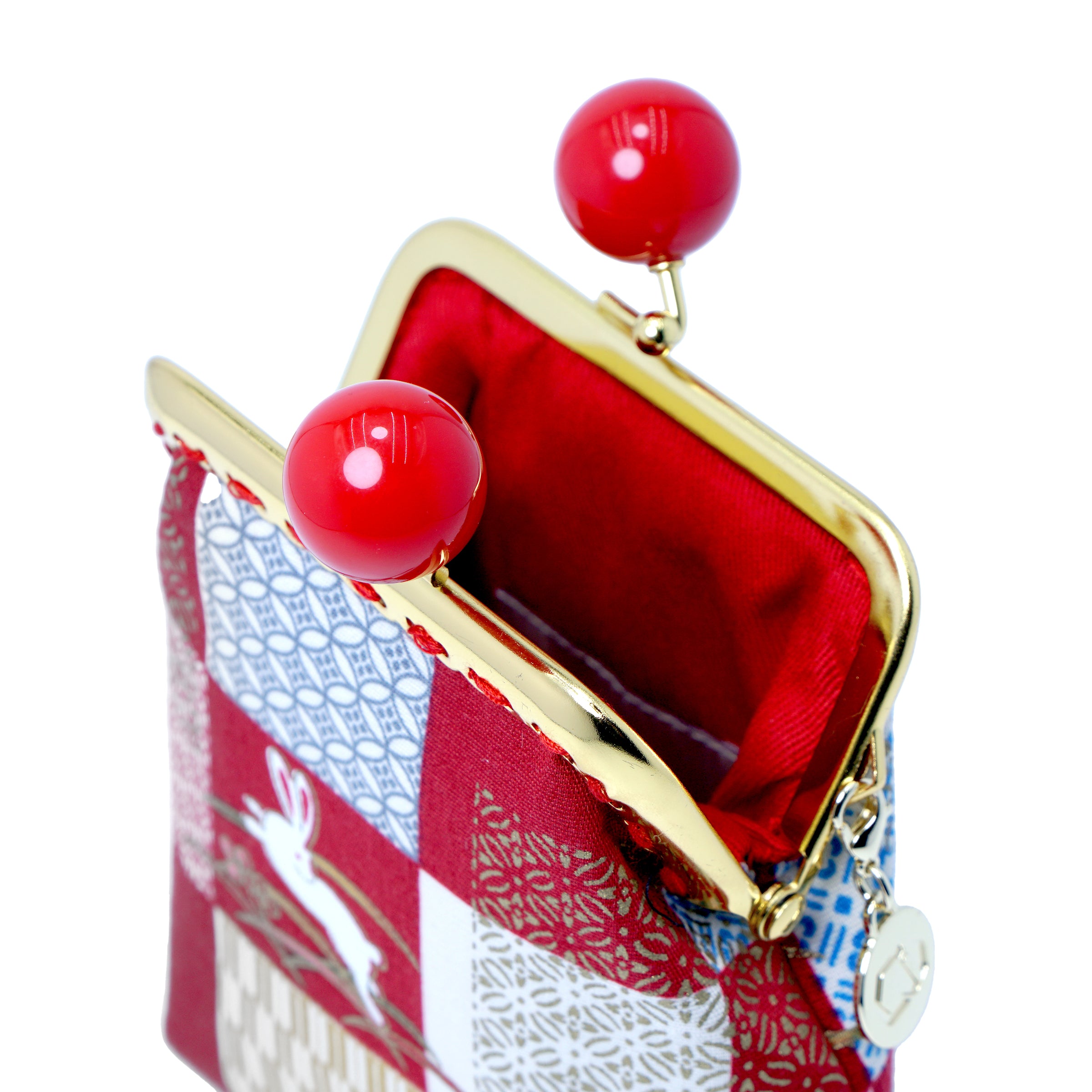 Clutch Purse - Bunny with  Checkered