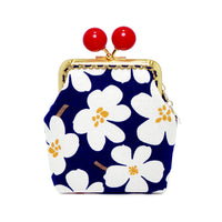 Clutch Purse - White Rain Lily