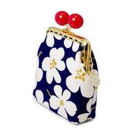 Clutch Purse - White Rain Lily