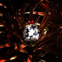 Clutch Purse - White Rain Lily