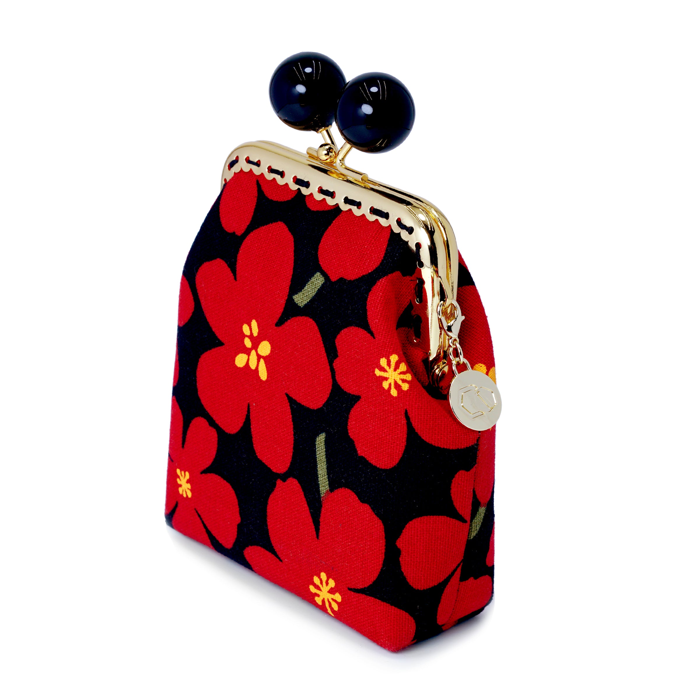 Clutch Purse - White Rain Lily