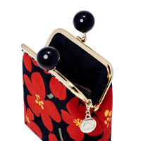 Clutch Purse - White Rain Lily