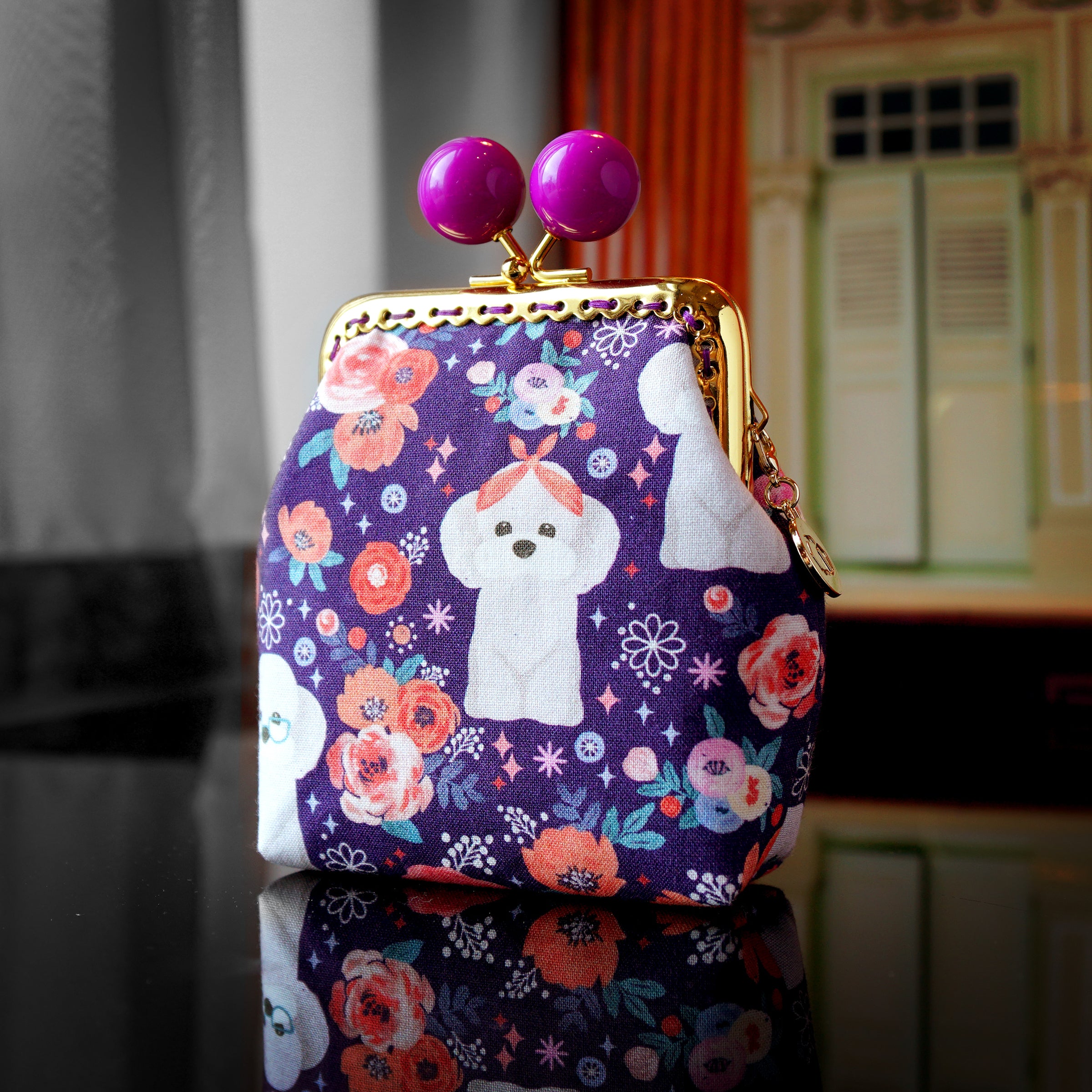 Clutch Purse - Poodle