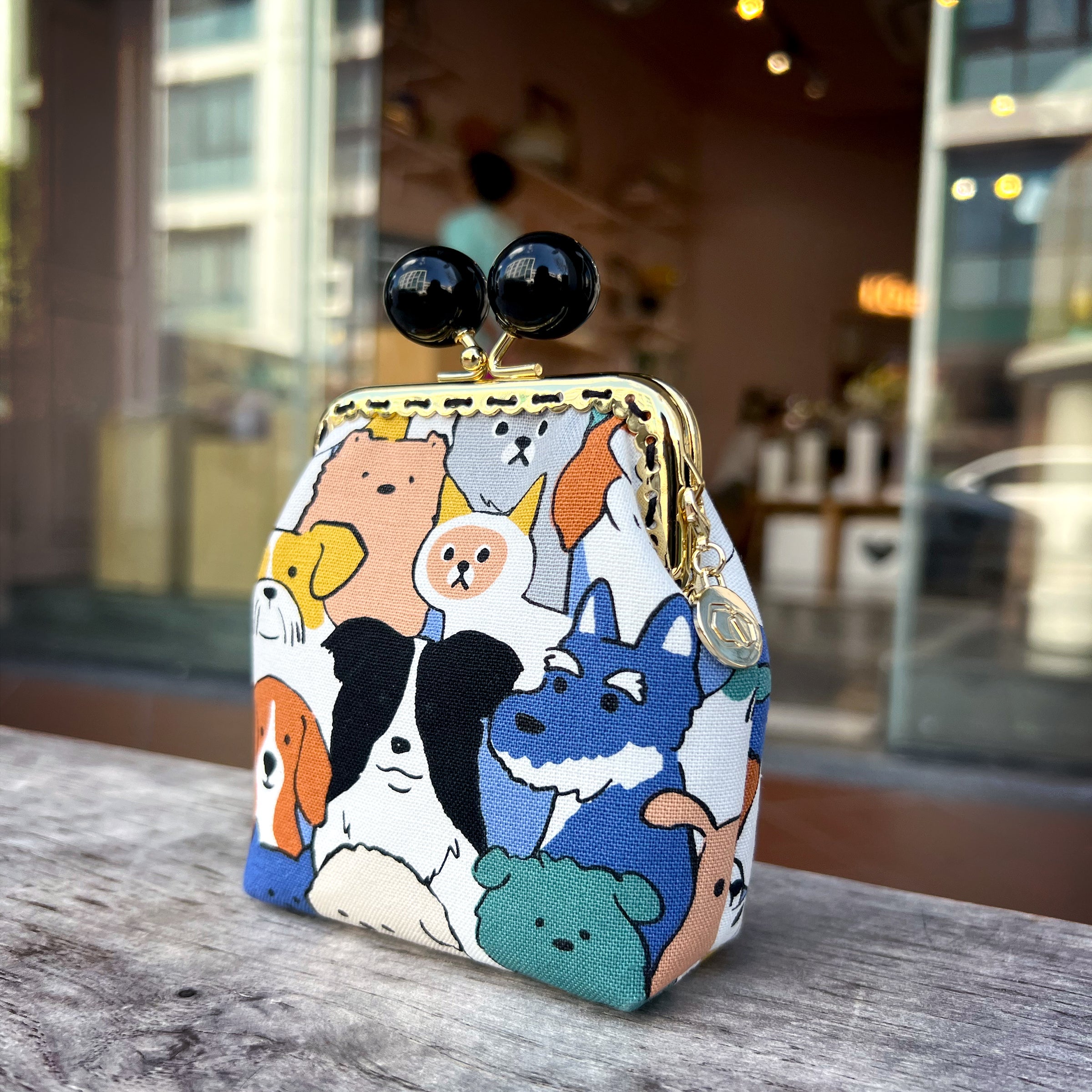 Clutch Purse - Dogs Crowd