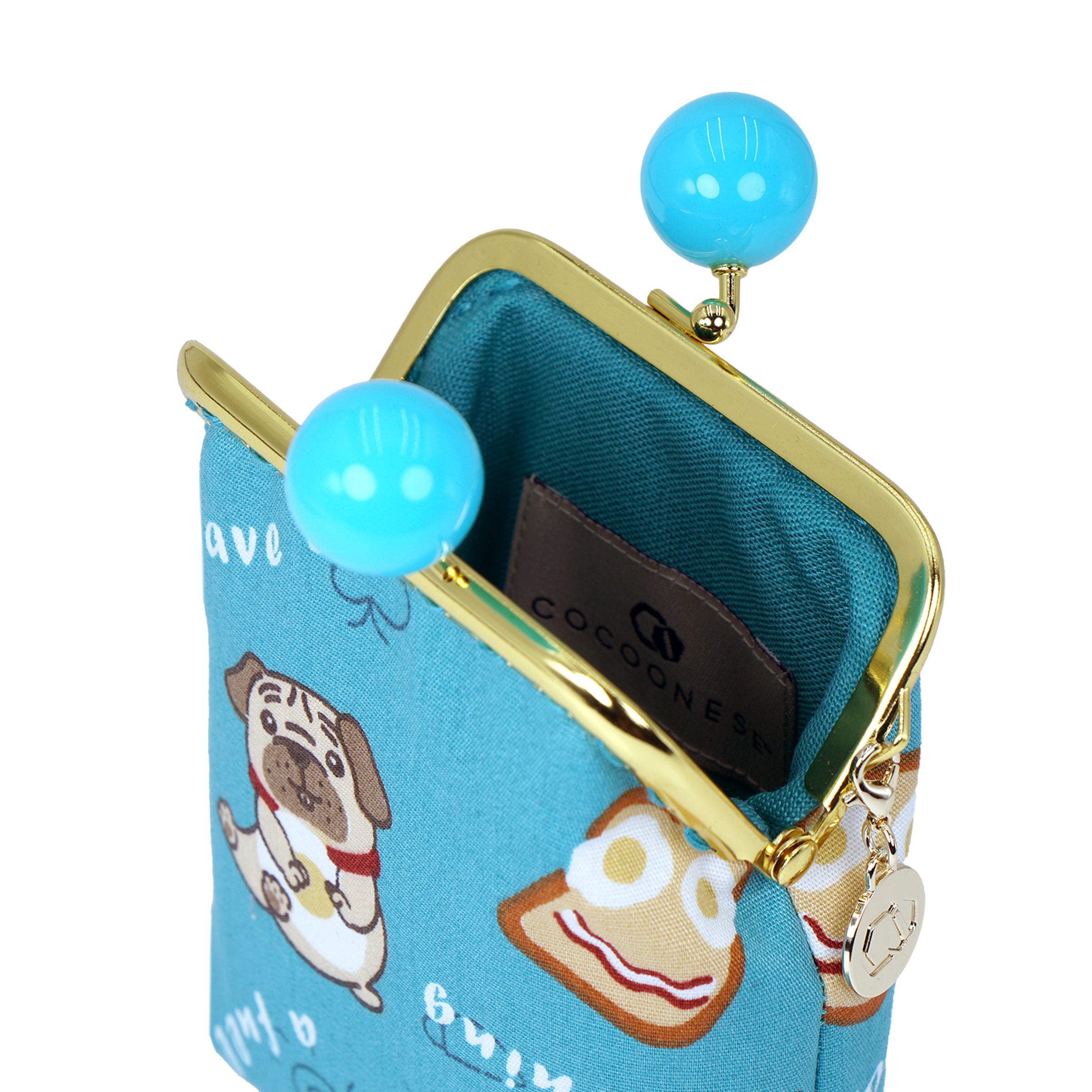 Clutch Purse - Pug Breakfast