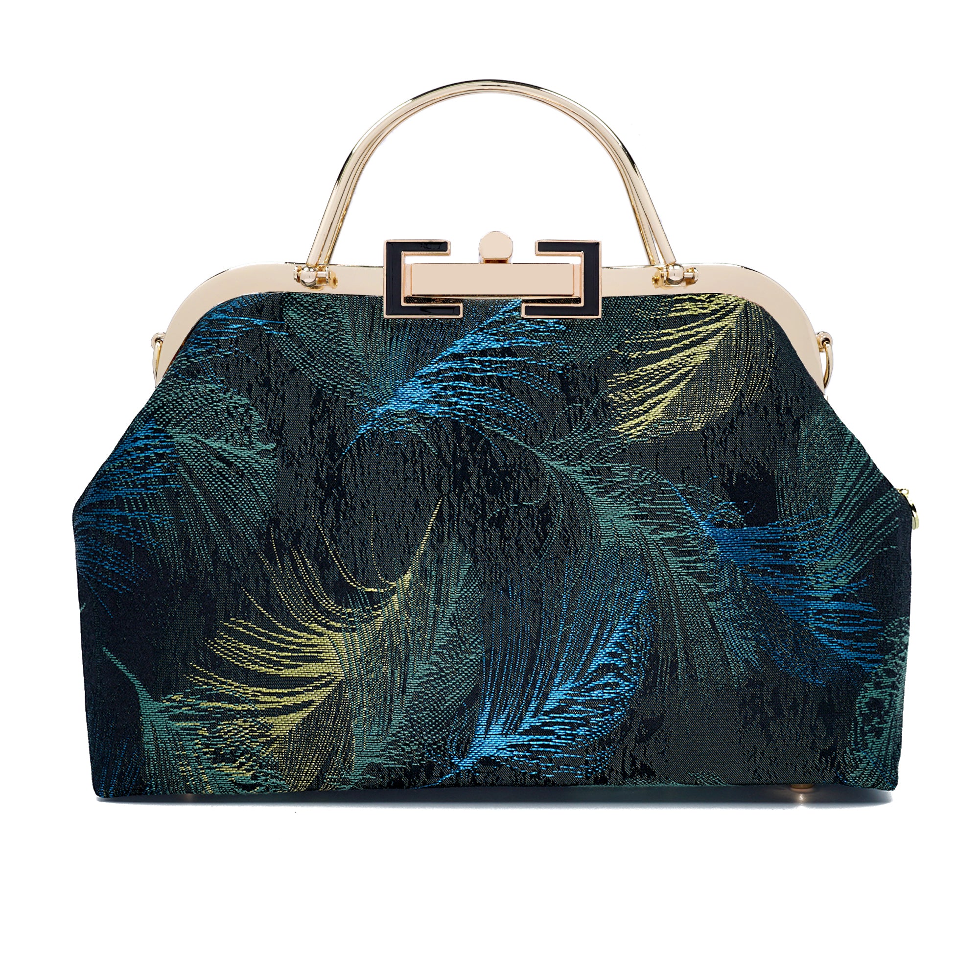Clasp Shoulder Bag - Feather