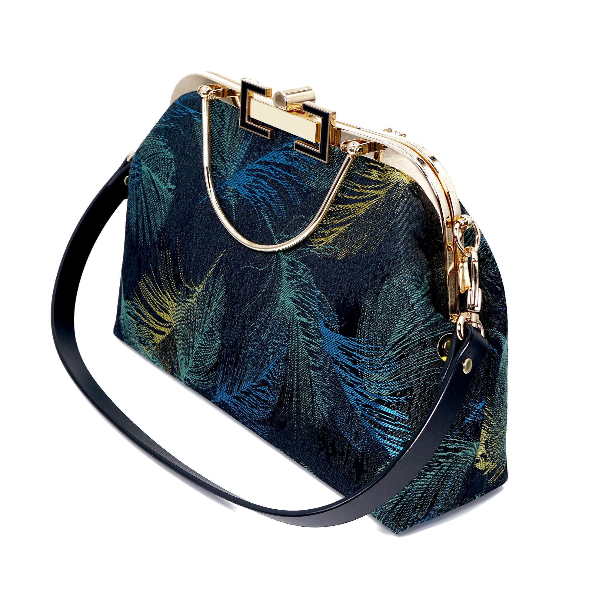 Clasp Shoulder Bag - Feather