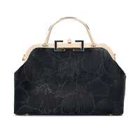 Clasp Shoulder Bag - Gold Lily