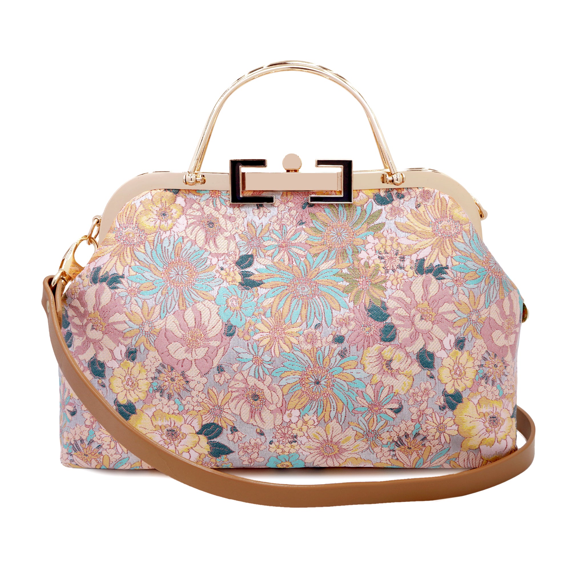 30% OFF - Clasp Shoulder Bag - Flash In The Pan