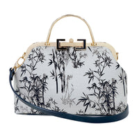 Clasp Shoulder Bag - Bamboo Grove