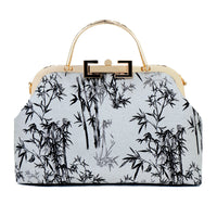 Clasp Shoulder Bag - Bamboo Grove