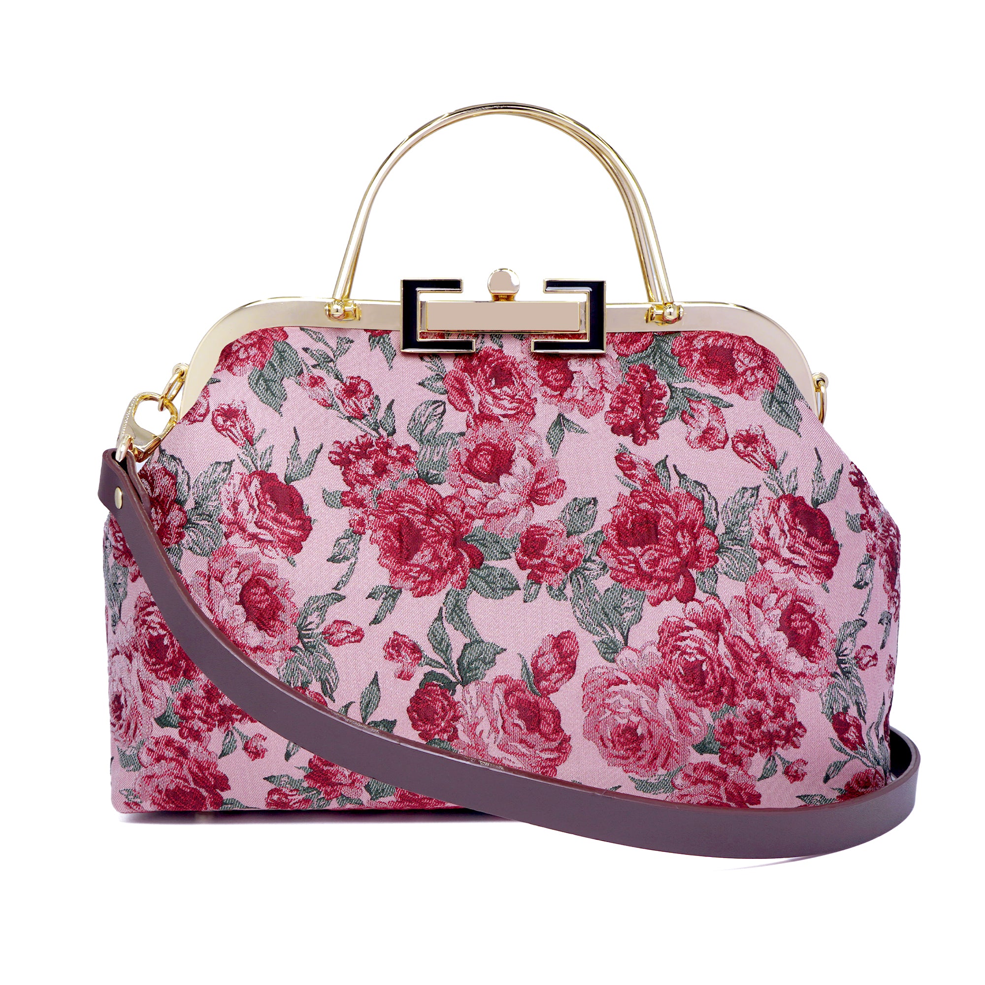 Clasp Shoulder Bag - Rose of Versailles